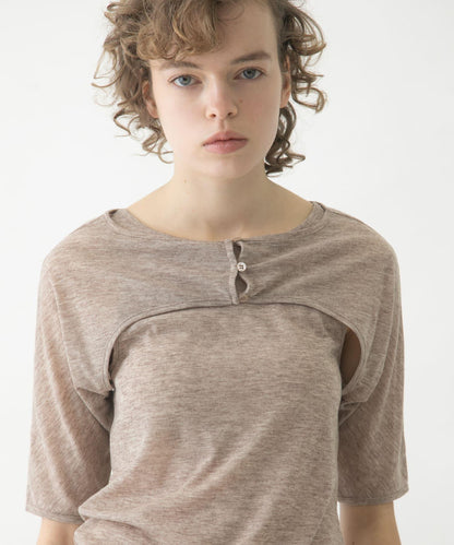 mix layered tee T恤