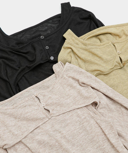 mix layered tee T恤