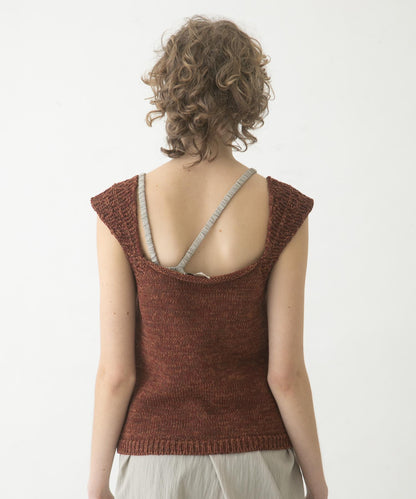 knit tank top 背心