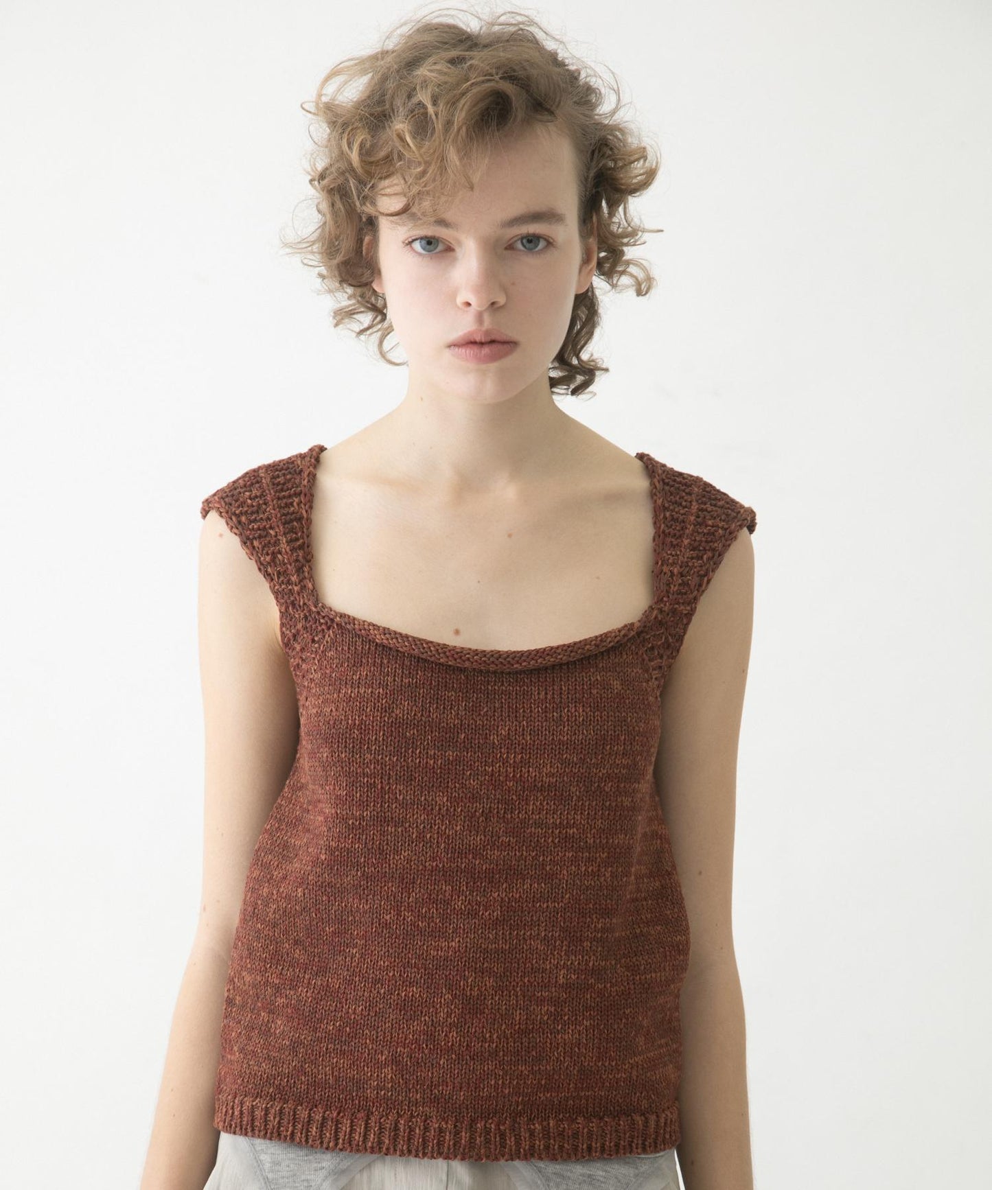 knit tank top 背心