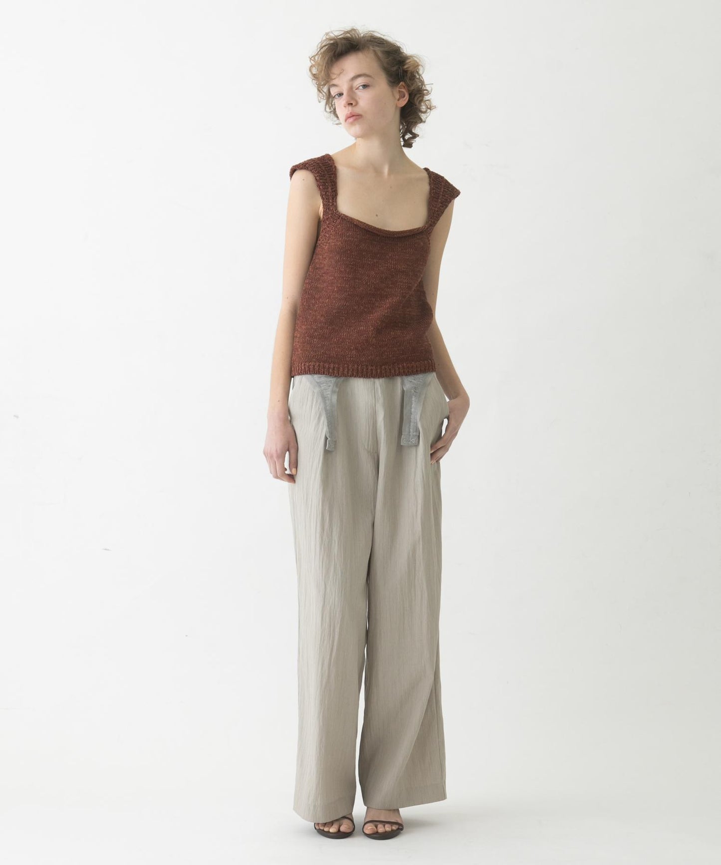 knit tank top 背心