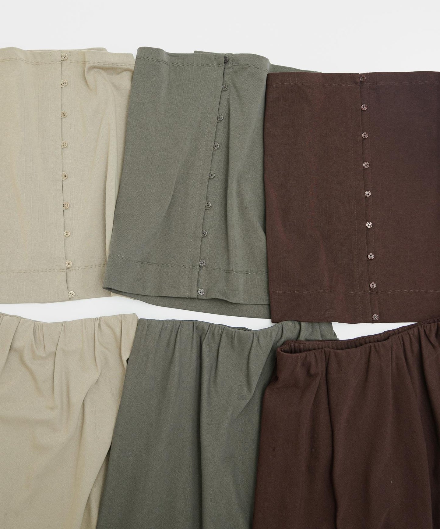 flare long skirt set