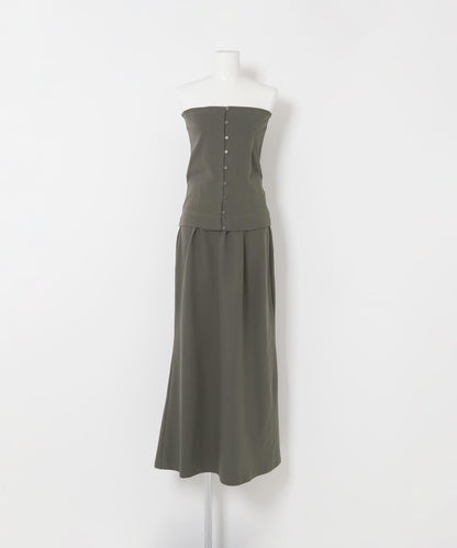 flare long skirt set