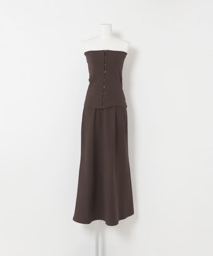 flare long skirt set