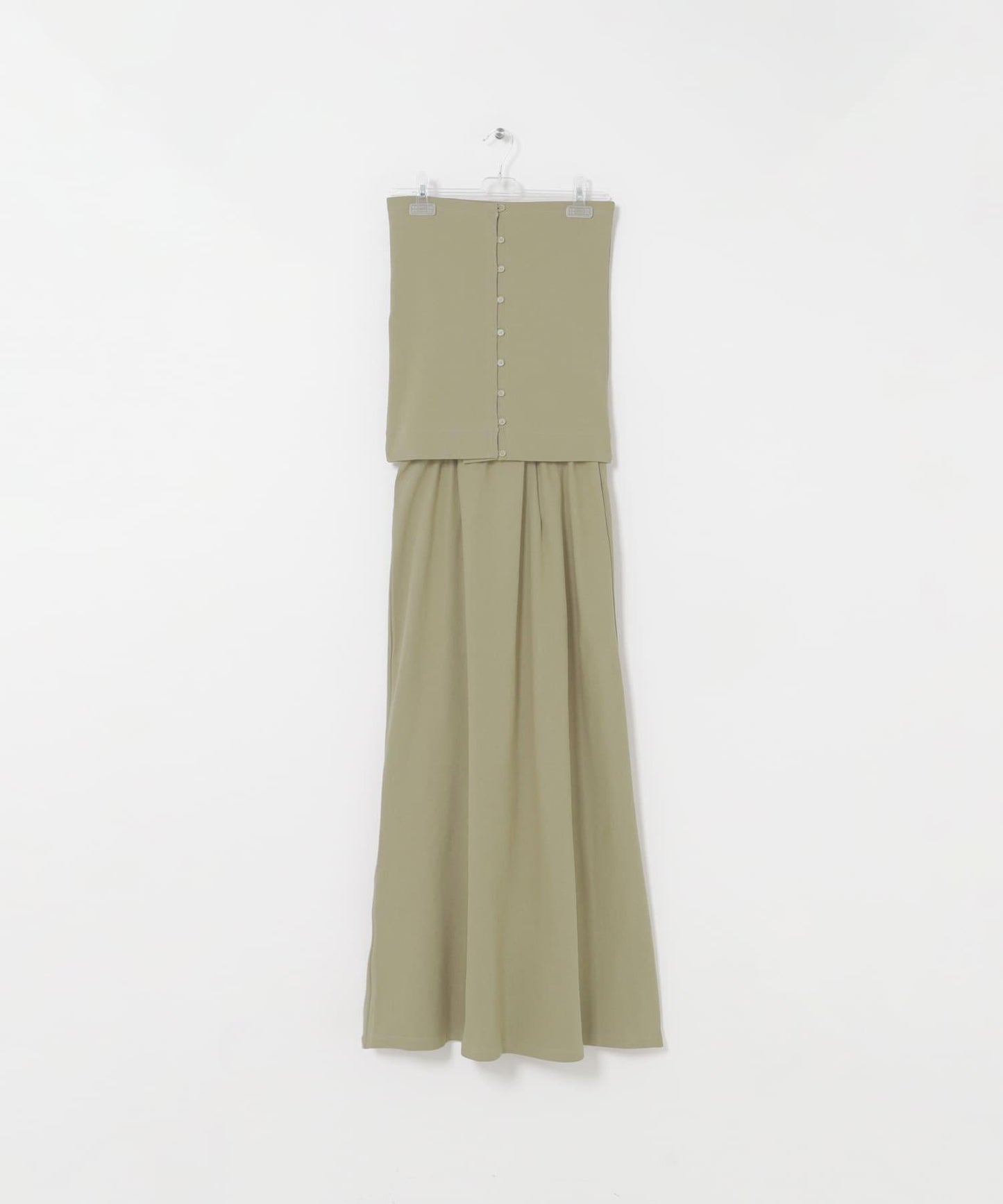 flare long skirt set