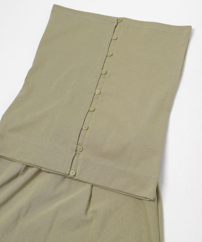 flare long skirt set