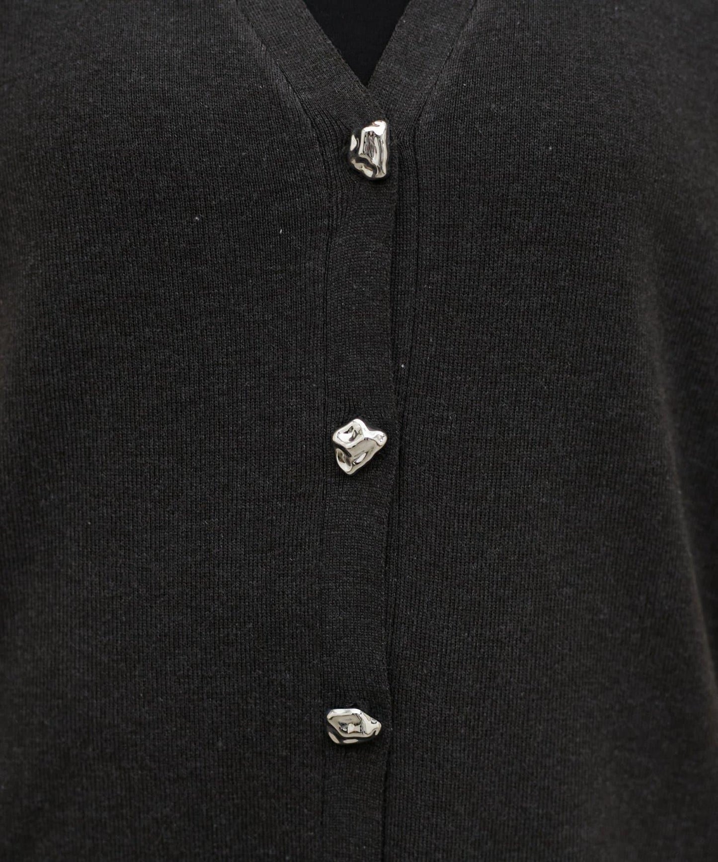 再生聚酯質感紐扣背心（線上）