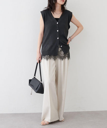 帶杯 蕾絲疊搭 吊帶背心
