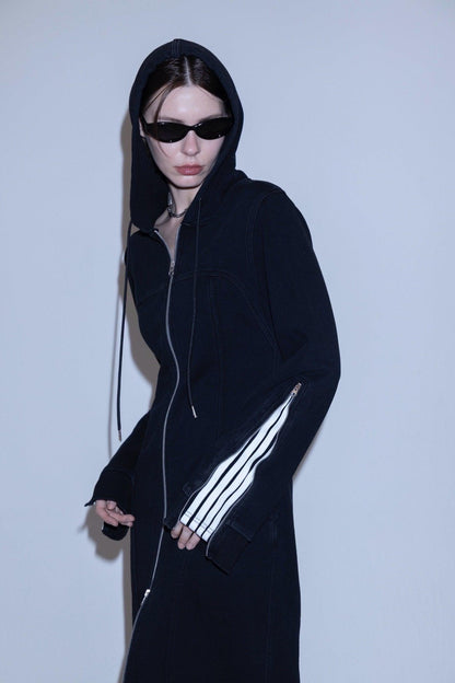 Line 衛衣連衣裙