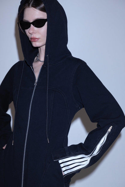 Line 衛衣連衣裙