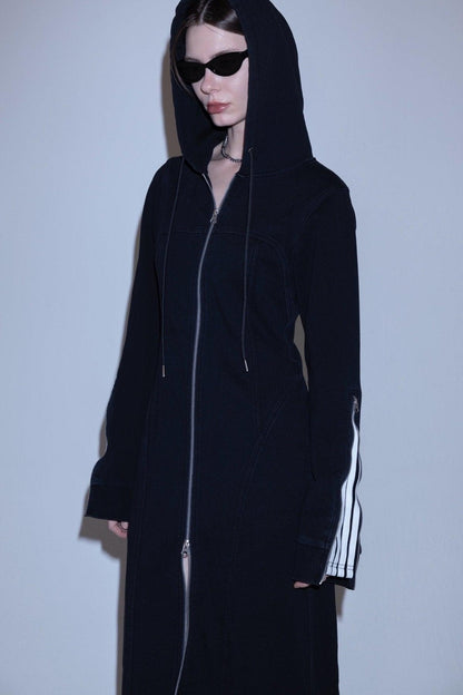 Line 衛衣連衣裙