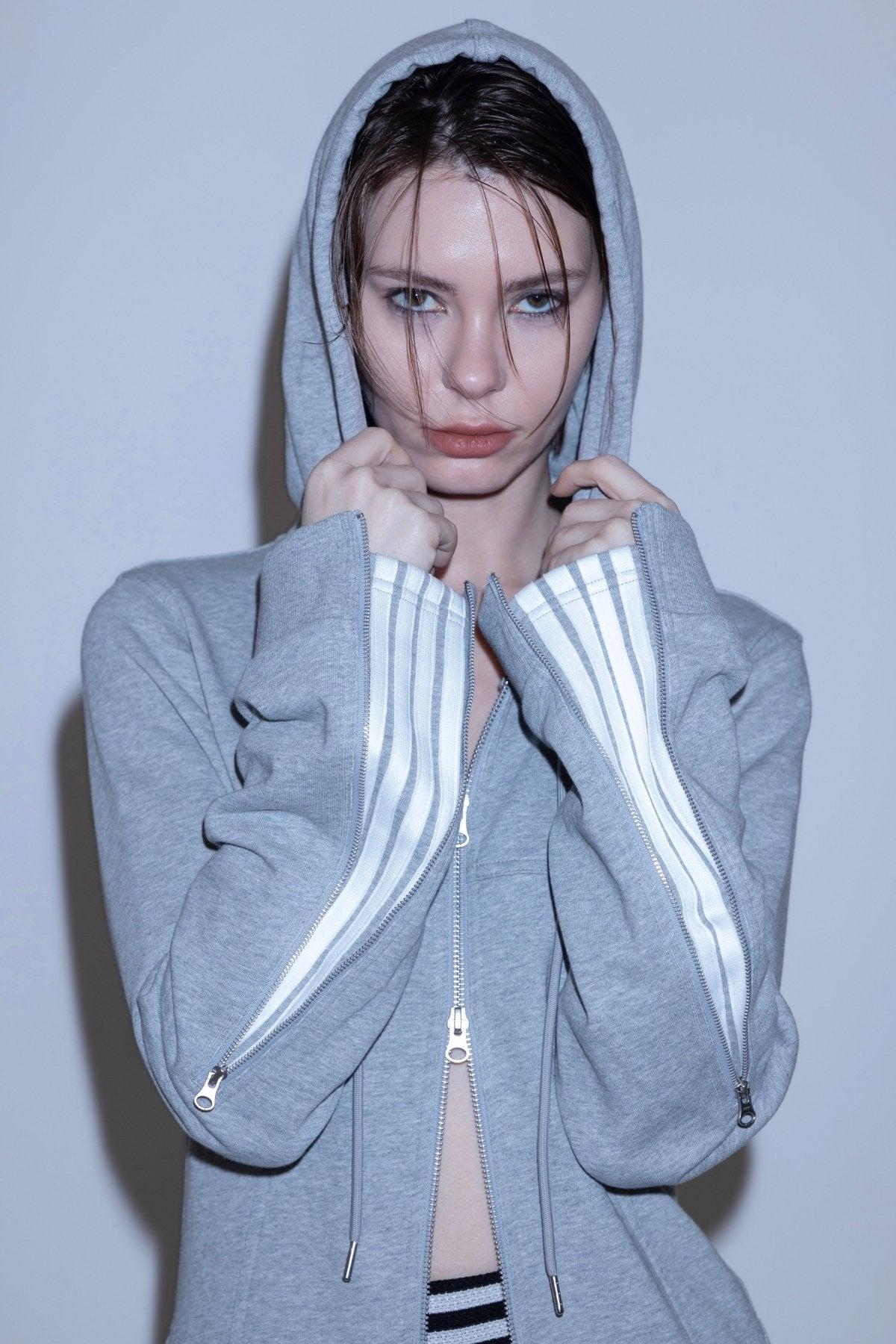 Line 衛衣連衣裙