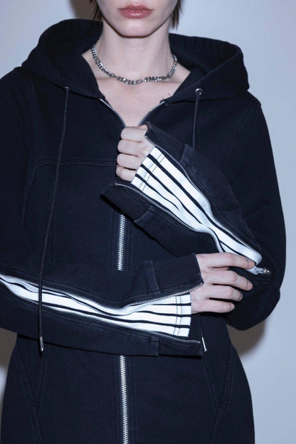 Line 衛衣連衣裙