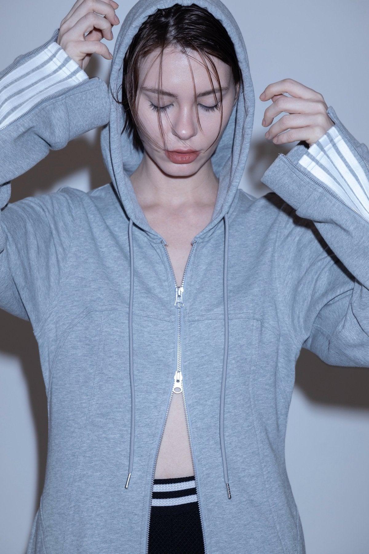 Line 衛衣連衣裙