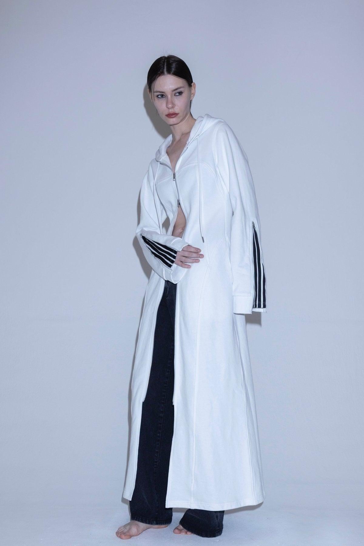 Line 衛衣連衣裙