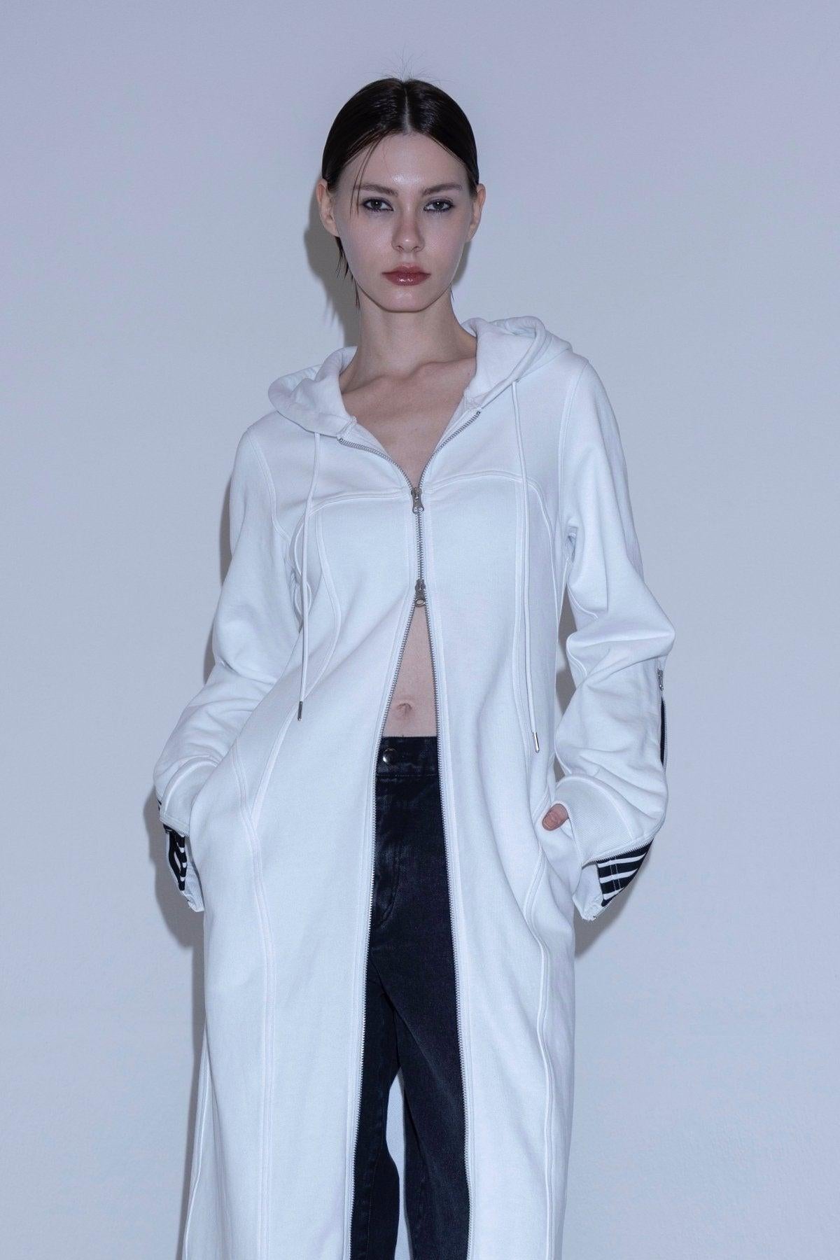 Line 衛衣連衣裙