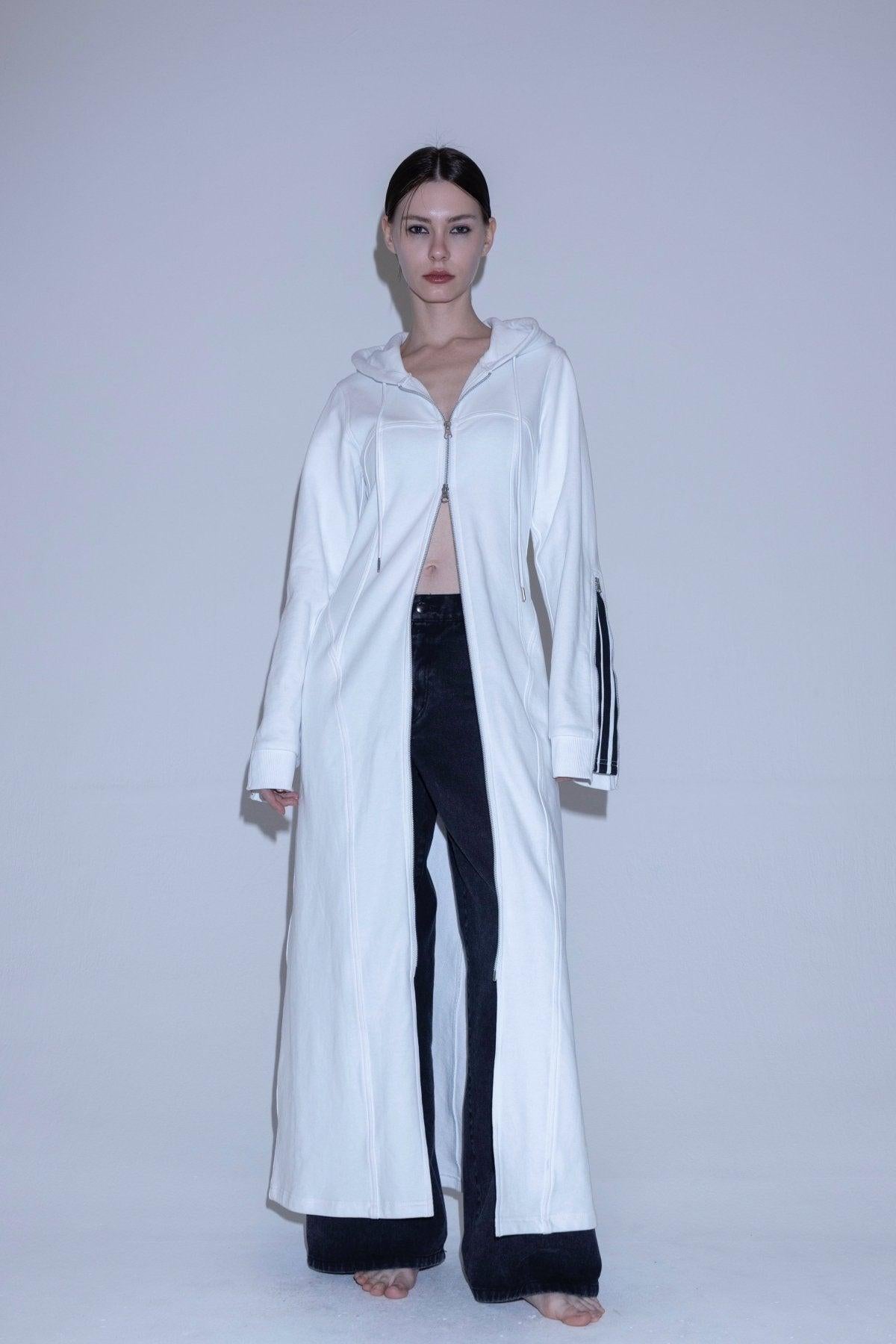 Line 衛衣連衣裙