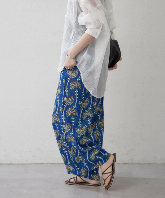 NAO India Series 混合圖案休閒褲