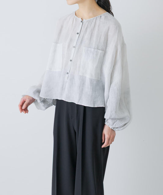 enrica LINEN BOIL BLOUSE 女襯衫