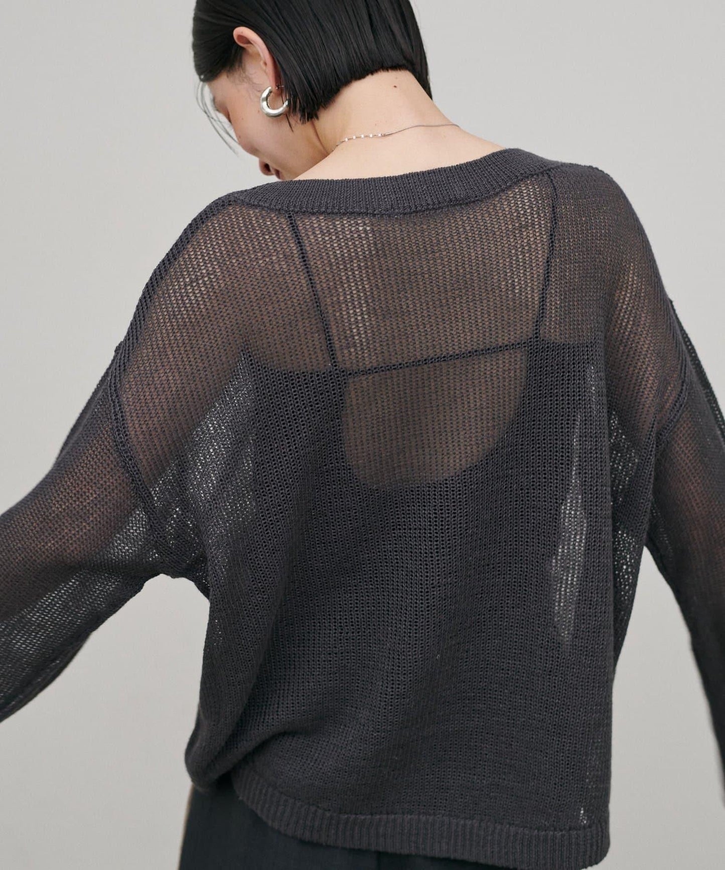 帶胸墊 後背開口 彈力Ponte面料 吊帶上衣