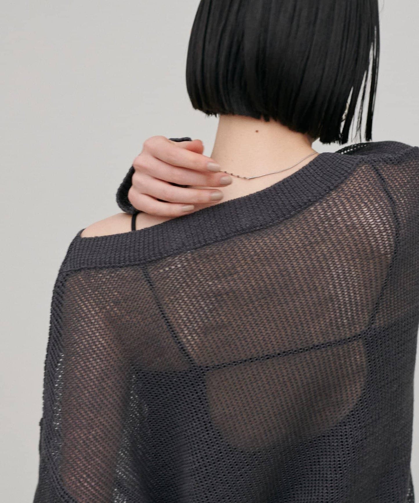 帶胸墊 後背開口 彈力Ponte面料 吊帶上衣