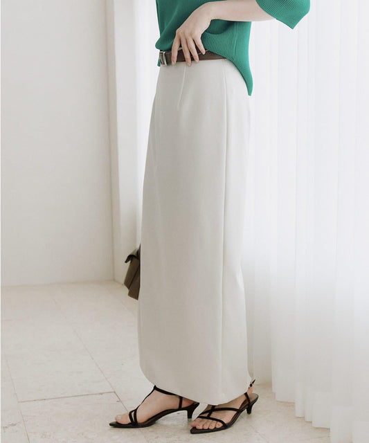 接觸冷感紫外線防止 修身 彈力 半身裙