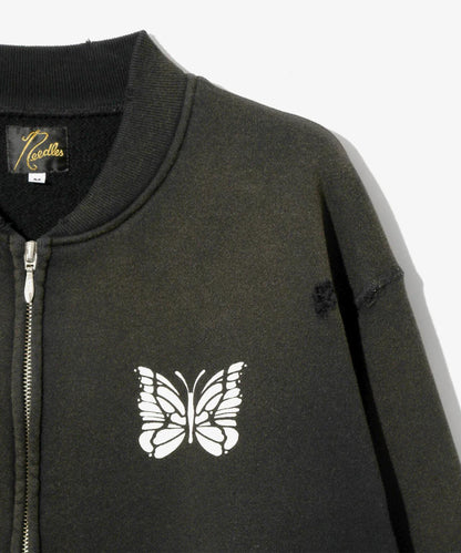 NEEDLES DECONSTRUCTED ZIPPED SWEAT 衛衣