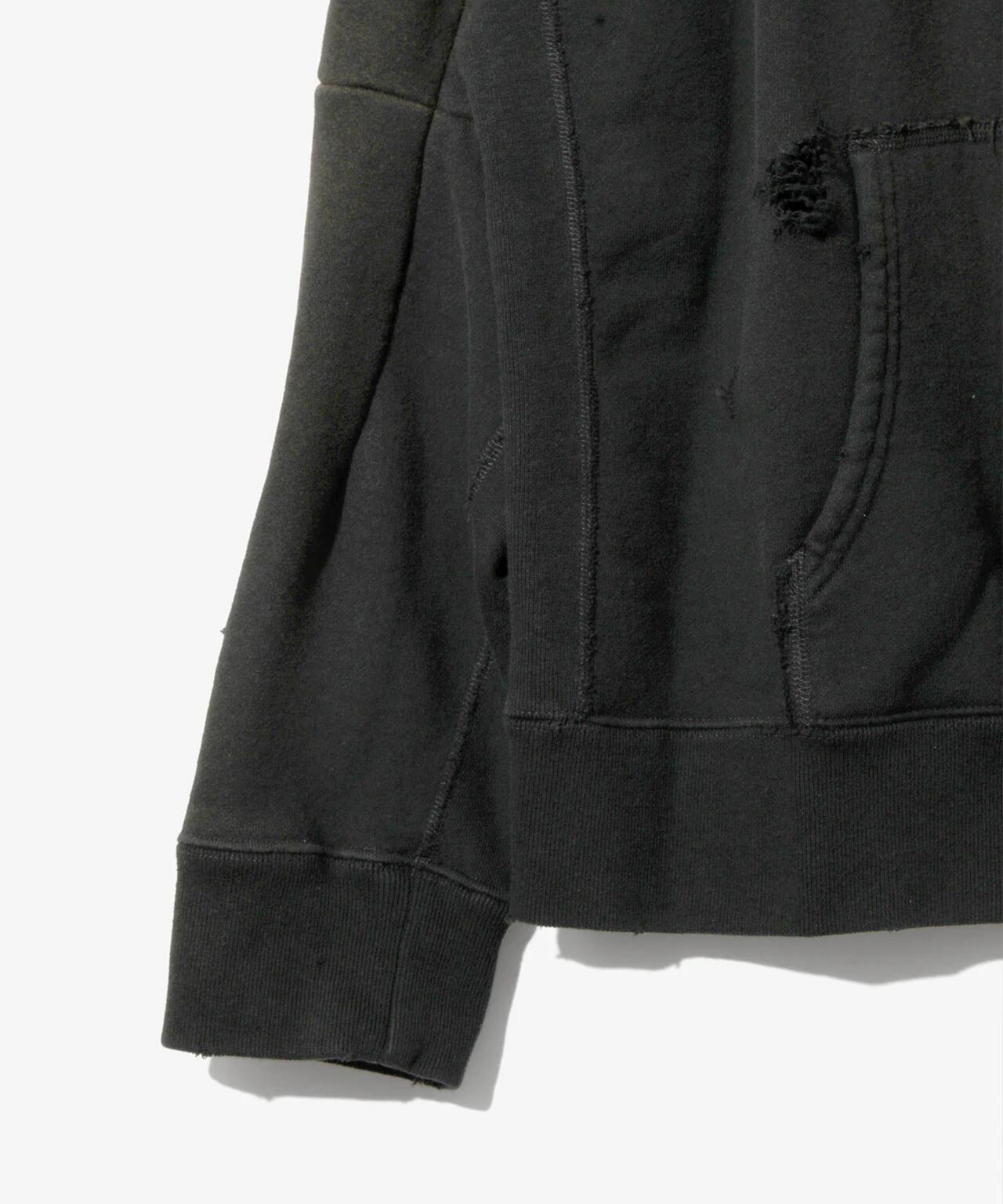 NEEDLES DECONSTRUCTED ZIPPED SWEAT 衛衣