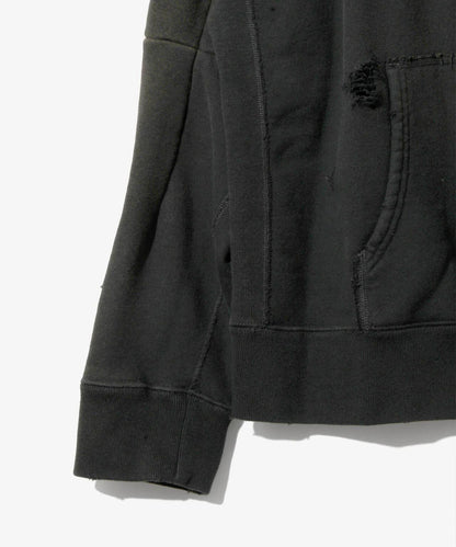 NEEDLES DECONSTRUCTED ZIPPED SWEAT 衛衣