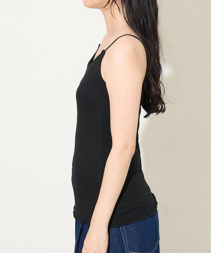 Beach & Festival V領 後背挖空 帶胸墊 吊帶背心