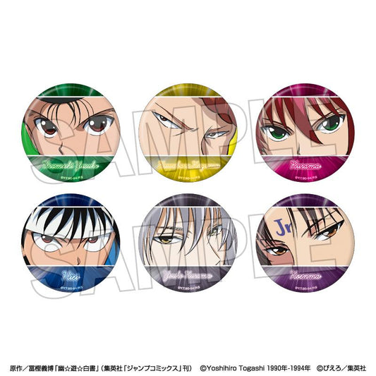 幽☆遊☆白書（幽遊白書） Eyes Collection系列 盒裝6個 徽章