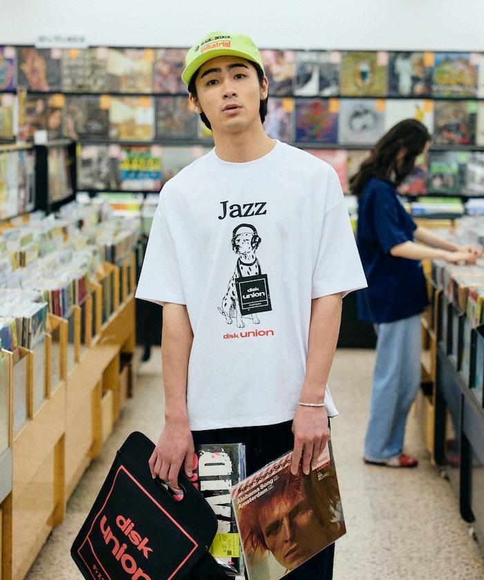 diskunion×FREAK'S STORE 聯名 寬鬆 斑點狗印花 圓領T恤