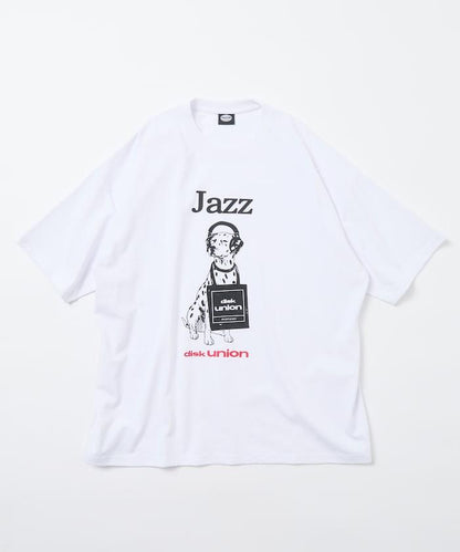 diskunion×FREAK'S STORE 聯名 寬鬆 斑點狗印花 圓領T恤