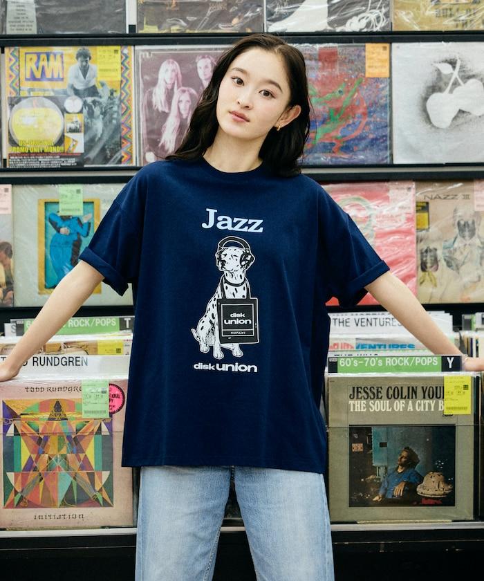 diskunion×FREAK'S STORE 聯名 寬鬆 斑點狗印花 圓領T恤