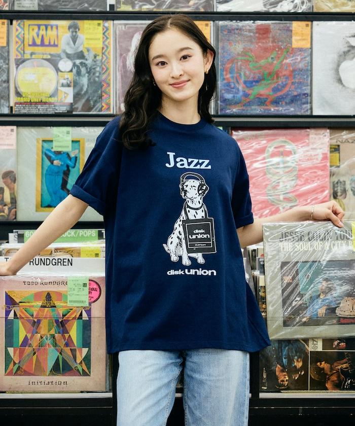 diskunion×FREAK'S STORE 聯名 寬鬆 斑點狗印花 圓領T恤