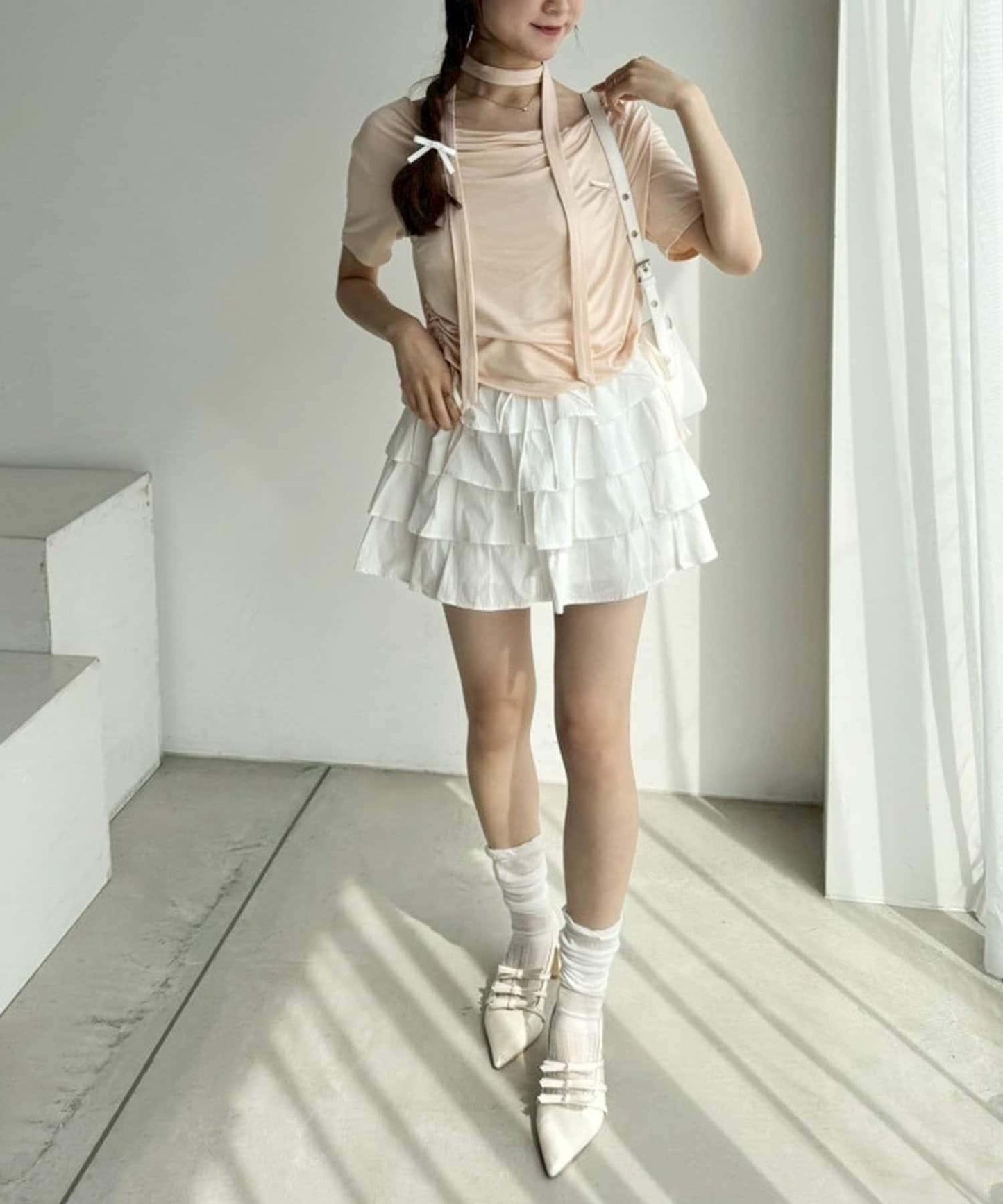 one after another 抽繩上衣