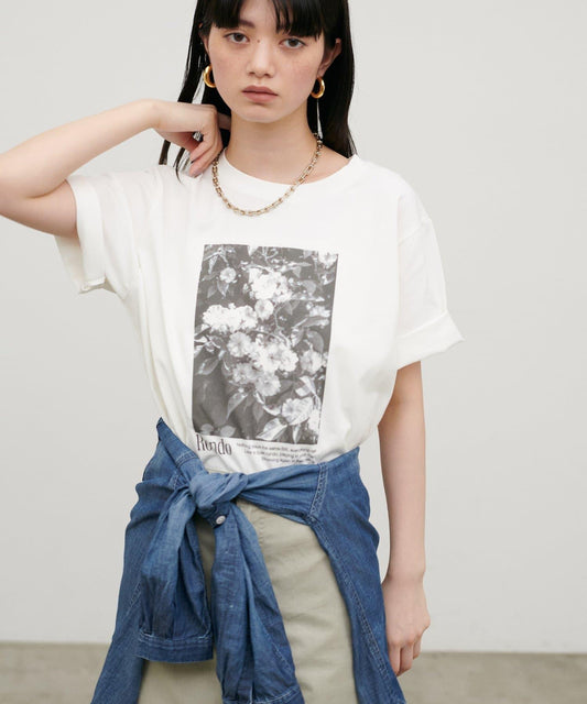 可持續企劃 混合照片印花 T恤
