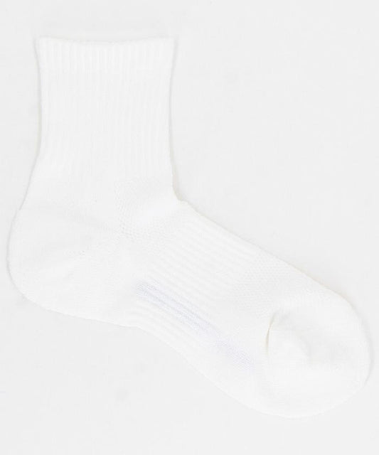 和紙材質純色 四分丈 襪子（適用25.0-27.0cm）