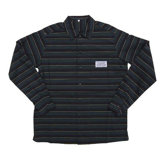 flat collar regimental shirt (PL24-SH004)
