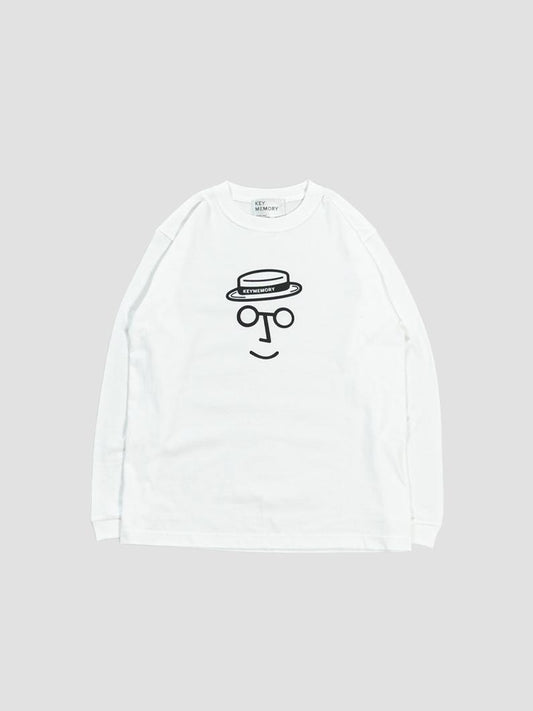 Boater hat long T-shirts WHITE T恤