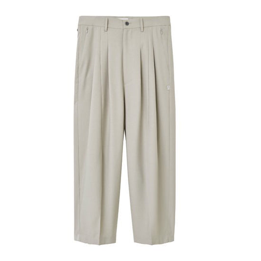 MAGIC STICK/URBAN GREY WIDE TAPERD TROUSERS