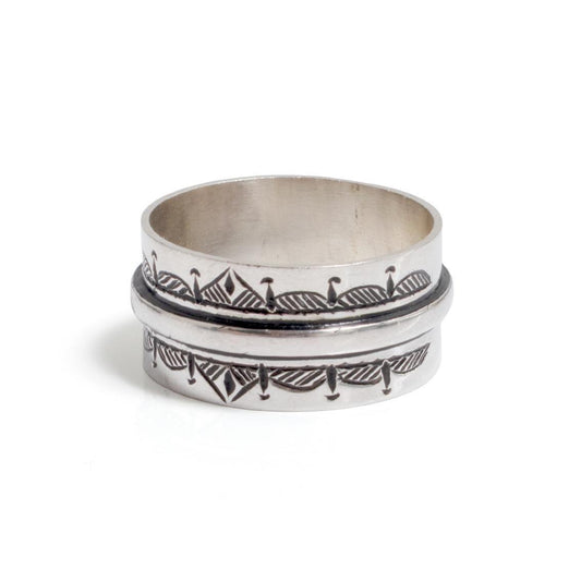 TOUAREG SILVER SILVER RING 銀色 戒指 7-Center-21號