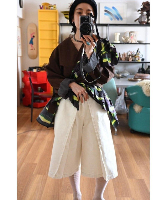 【157】HALF TUCK 休閒短褲