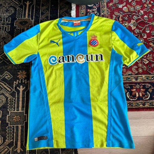 【USED FOOT BALL UNIFORM】Espanyol エスパニョール 13/14  PUMA