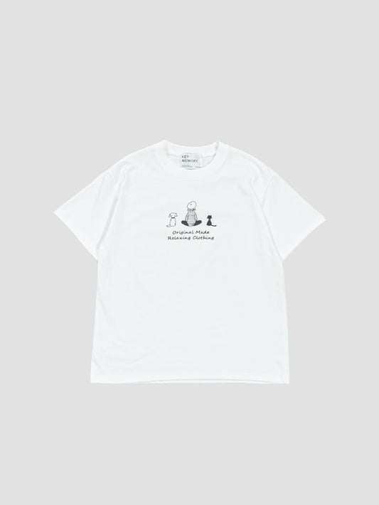 Time T-shirts WHITE T恤