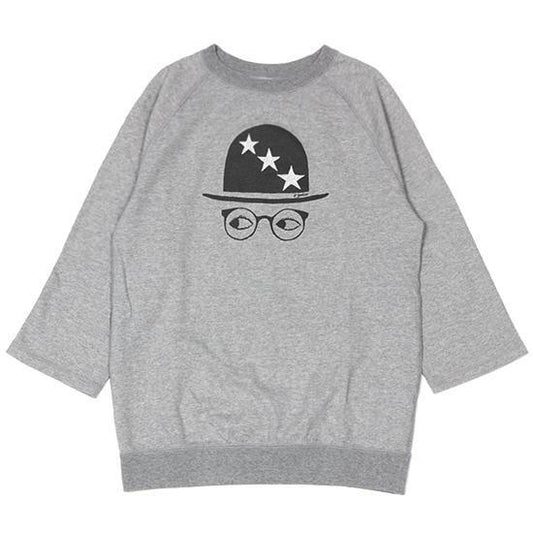 【Bohemians波西米亞風格 】 | T.YOKOO x Bohemians | YOKOO MEGANE 8-SLV SWEAT (c)T.YOKOO