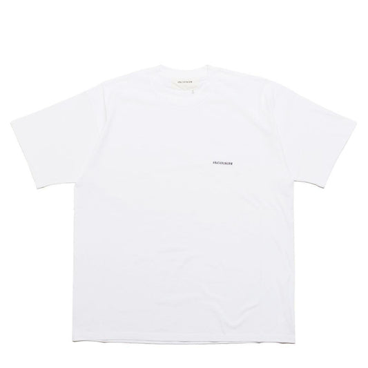 【ANACHRONORM / 時代錯亂】標準刺繡短袖T恤 白色 (NM-TS09)