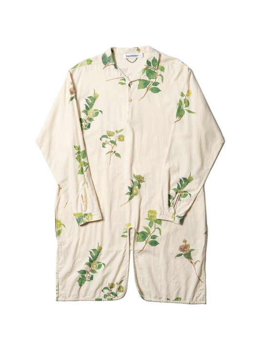 CRAFTED LONG PULLOVER COTTON PEACH SKIN TWILL × DEAN AIZAWA 長款套頭衫