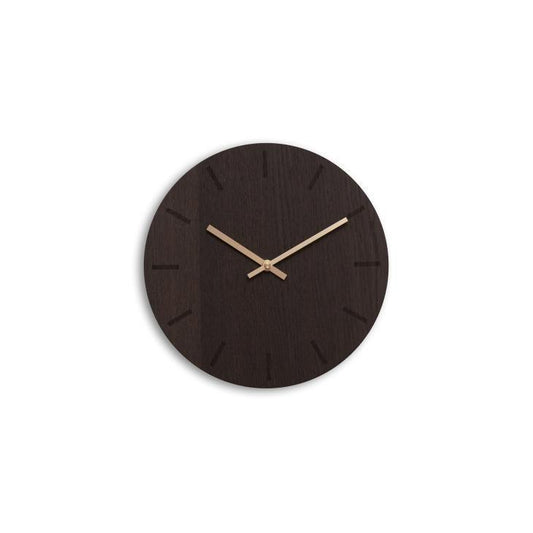 hemverk (ヘンベルク) | Wall Clock φ280mm (dark oak) | 時計 掛け時計 北歐 デンマーク インテリア  (hv-700202104028)