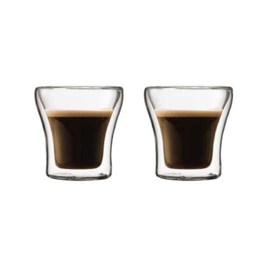 BODUM ASSAM雙層玻璃杯 0.1L（2個裝）